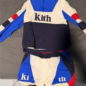 Kith Wind breaker shorts Set